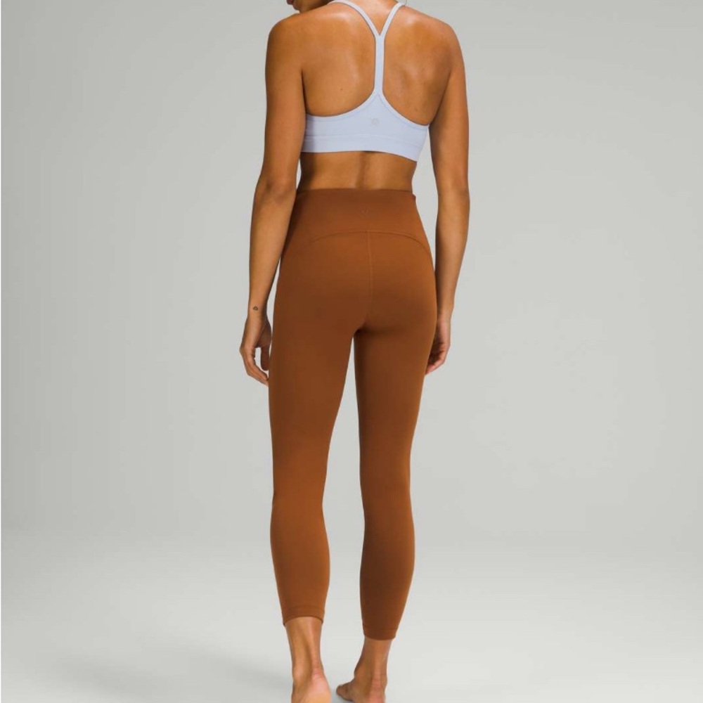 Lululemon Instill High-Rise Tight copper brown 25 inch size 2 - Picture 2 of 7
